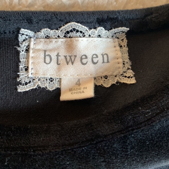 Btween Black Leopard Outfit Top & Leggings Set 4 EUC - Picture 5 of 12